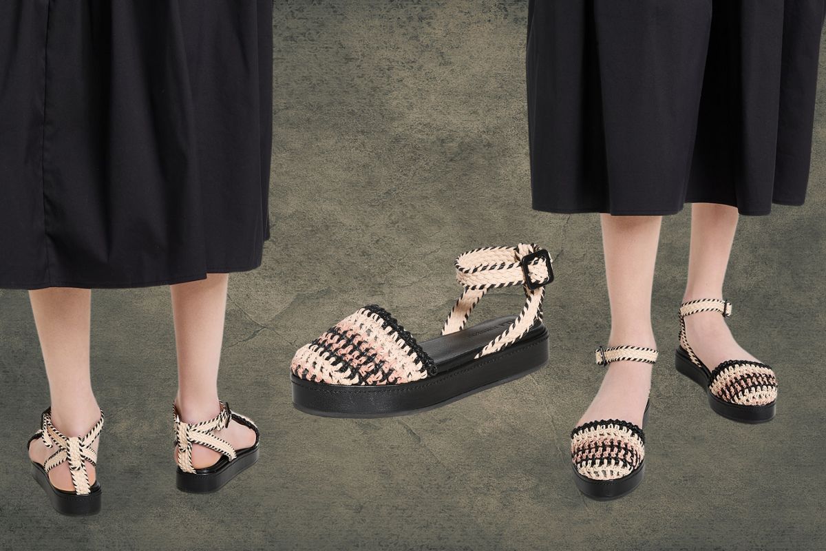 Ulla Johnson’s Polonio Crochet Lambskin Flatform Sandals: Summer’s Must-Have Artisanal Footwear