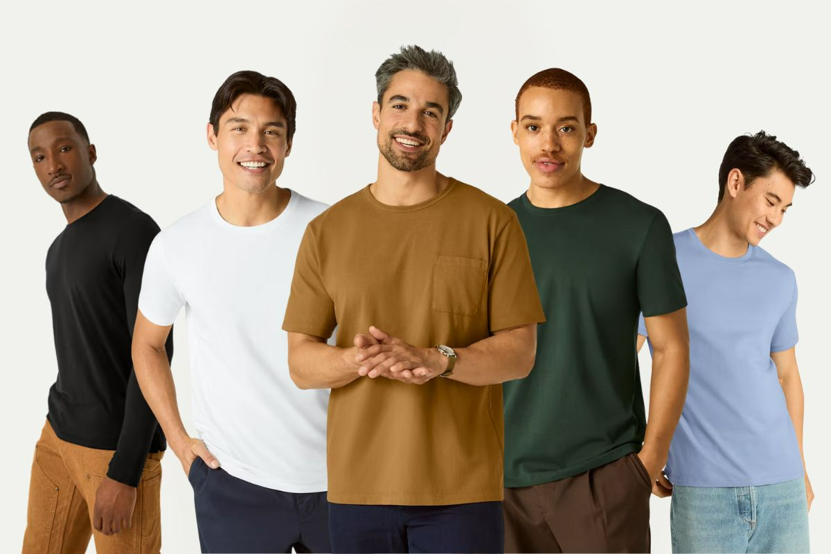 Bombas Men’s T-Shirts: Premium Pima Cotton with Purpose