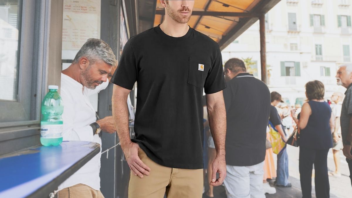 Carhartt K87 Relaxed Fit Heavyweight Short-Sleeve Pocket T-Shirt