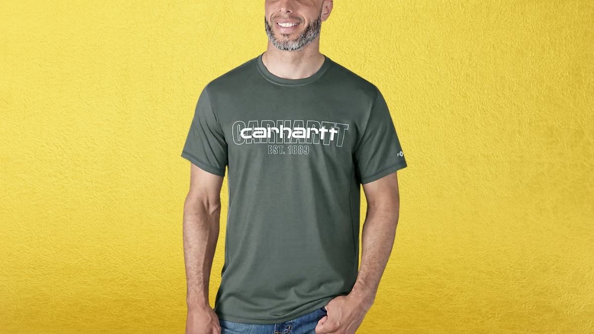 Carhartt Force Relaxed Fit Midweight Short-Sleeve Logo Graphic T-Shirt: Workwear That Works
