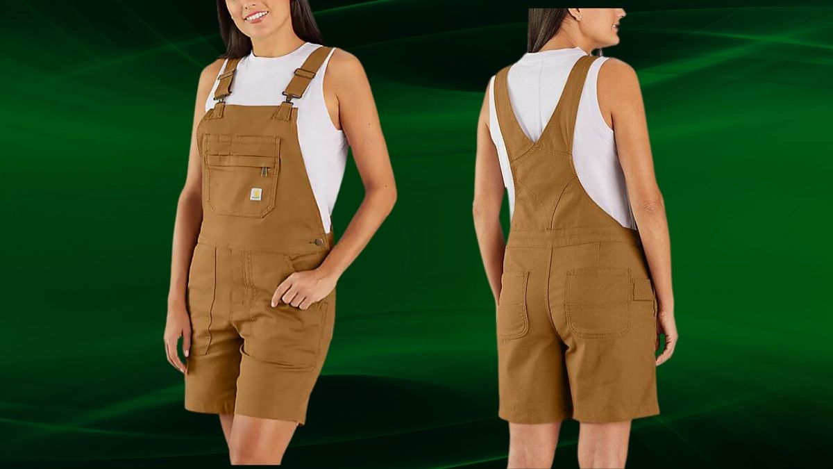 Carhartt Rugged Flex™ Relaxed Fit Canvas Shortall: A Workwear Staple Built for Real-Life Wearers