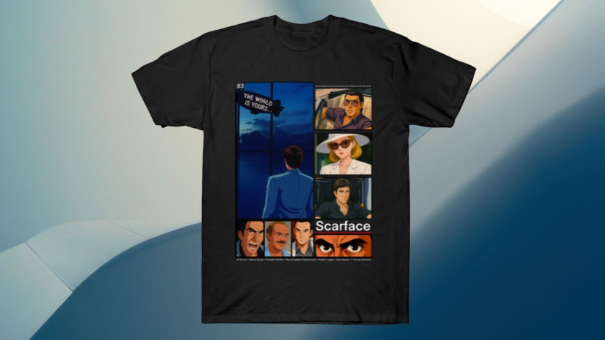 Why the Jones Factory Scarface T-Shirt Remains a Cultural Staple