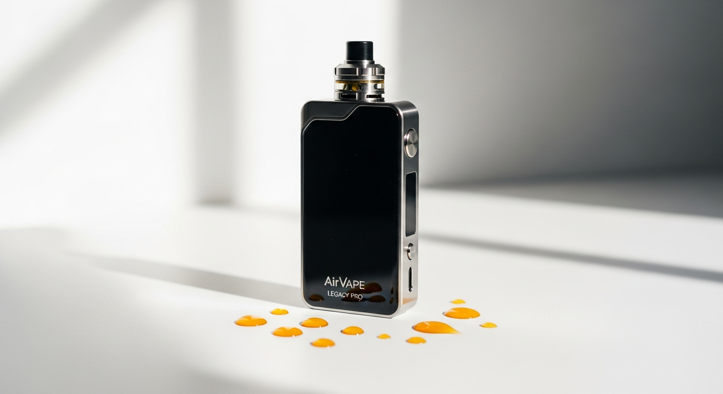 Master Concentrate Vaping: Why the AirVape Legacy Pro Dominates for Wax & Oil Users in 2026