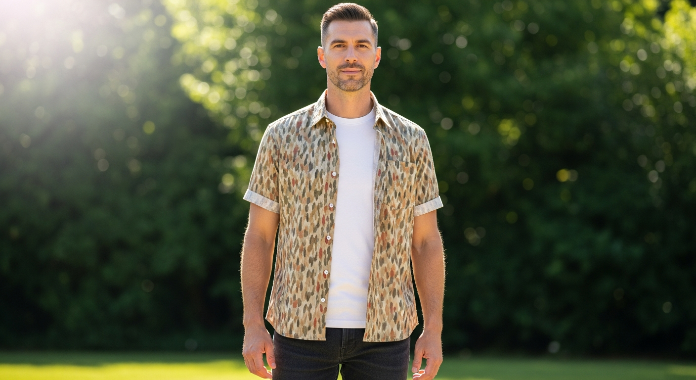 Master Your Summer Wardrobe: How COOFANDY Men’s Casual Button Down Shirt Solves the Heat-and-Style Dilemma