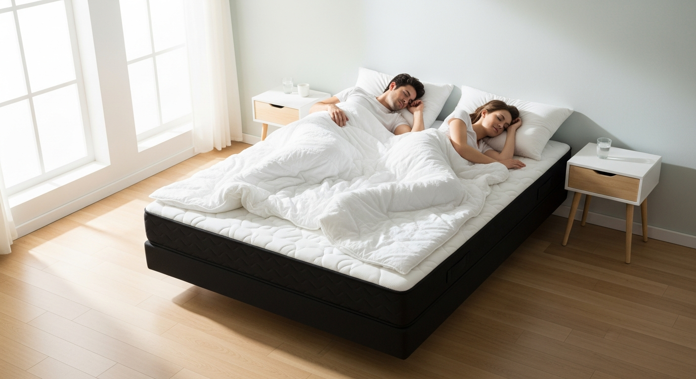EGOHOME Black 12-Inch Memory Foam Mattress: The Budget-Friendly Solution for Couples Seeking Motion Isolation
