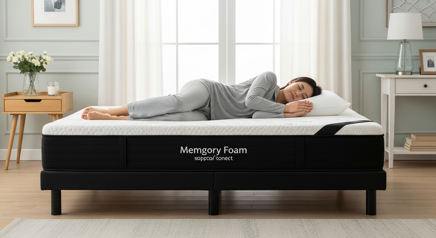 EGOHOME Black 12-Inch Memory Foam Mattress: Why It Stands Out for Budget-Conscious Side Sleepers