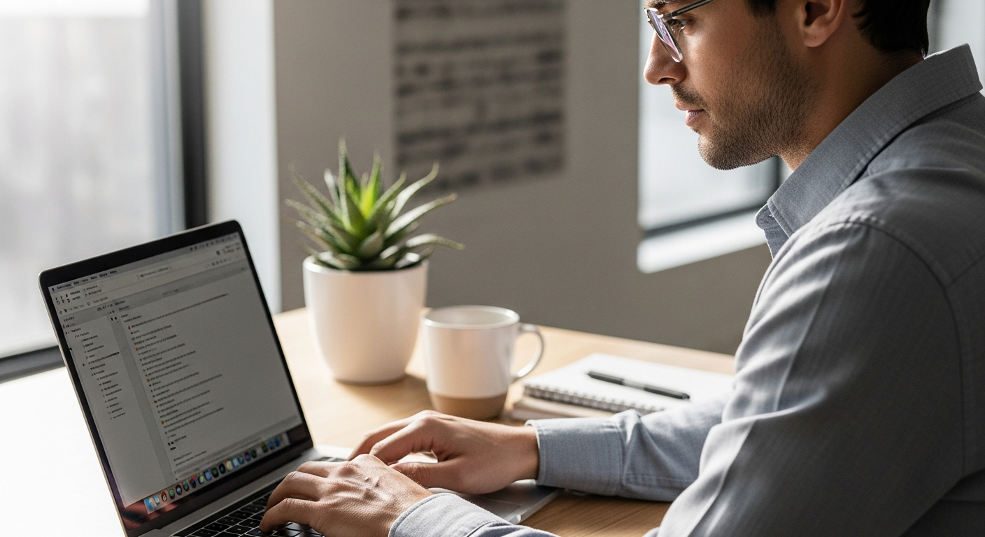 Why Remote Workers Are Ditching Regular Glasses for Sylus Metal Rectangle Rimless Bluelight Glasses