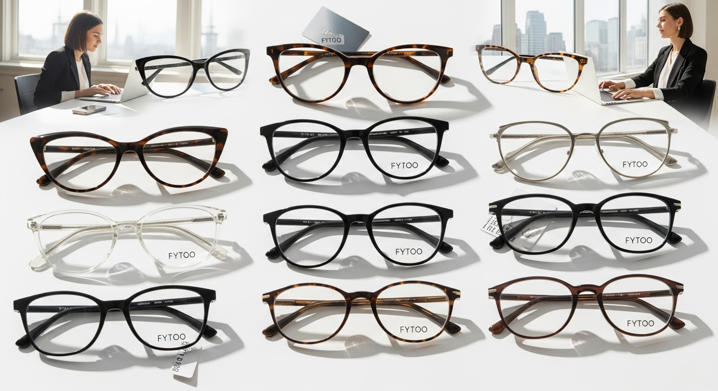 Building Your Glasses Wardrobe: How FYTOO Stylish Affordable Prescription Eyeglasses Let You Express Your Personal Style