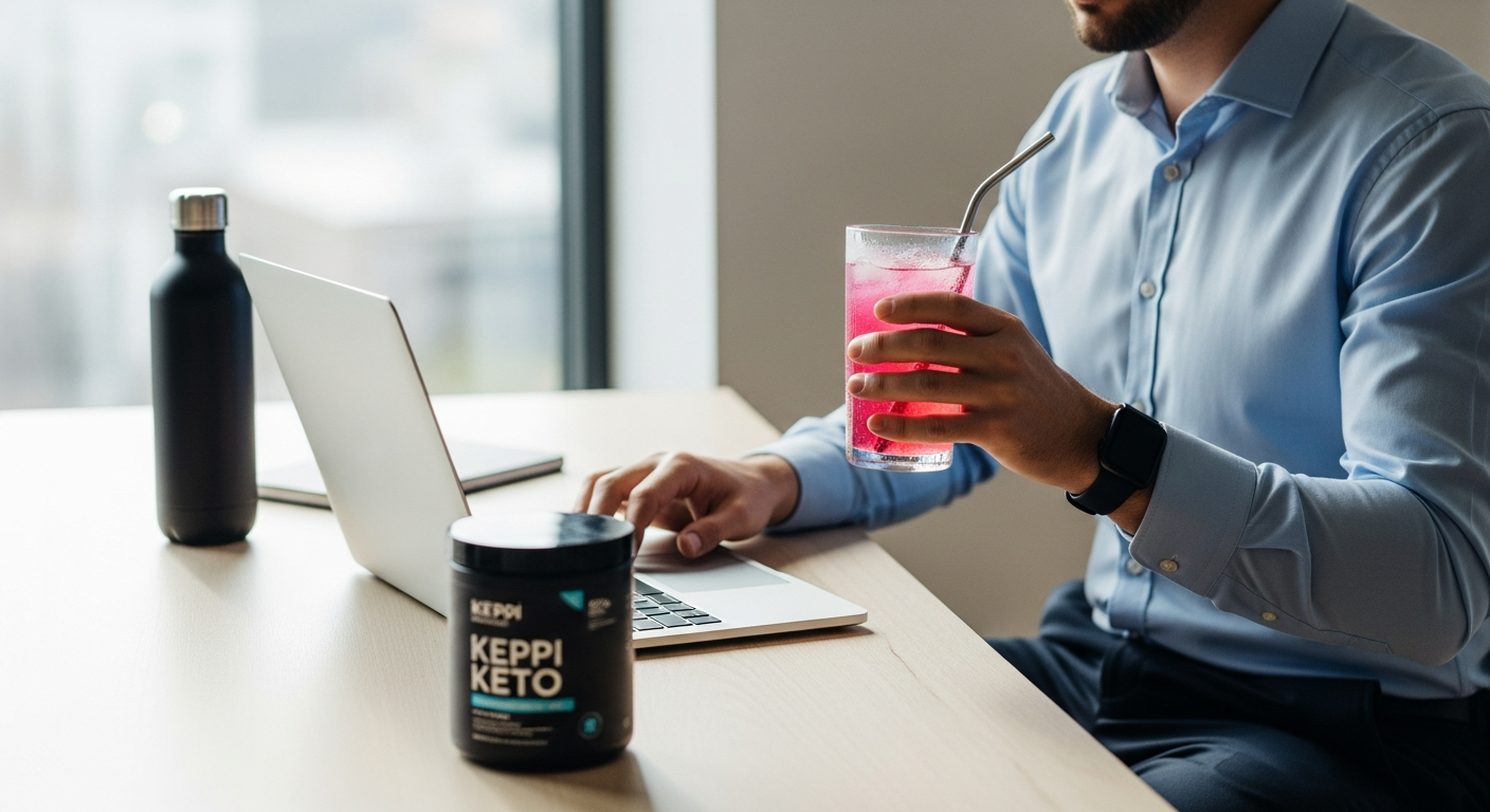 How Keppi Keto Electrolytes Powder Transforms Daily Hydration for Busy Professionals