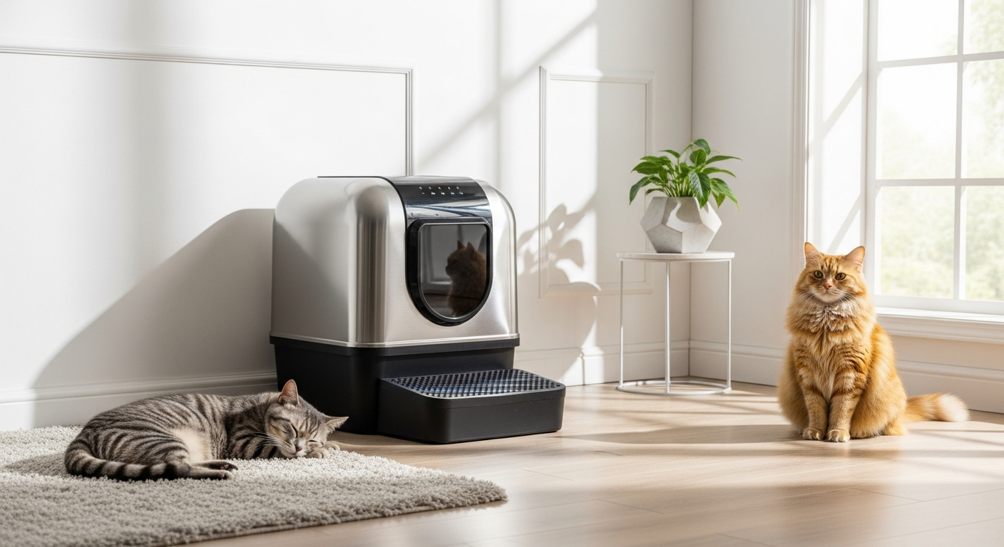 Multi-Cat Households Need to Know About the MeoWant Smart Self-Cleaning Cat Litter Box