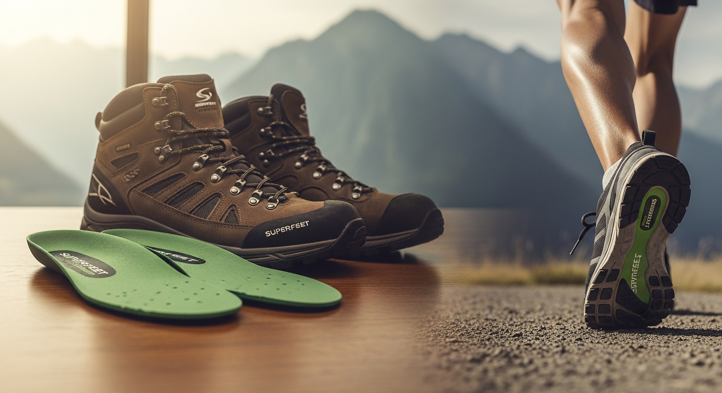 Superfeet Green All-Purpose High Arch Insoles: The Hiker’s and Athlete’s Guide to Lasting Foot Support