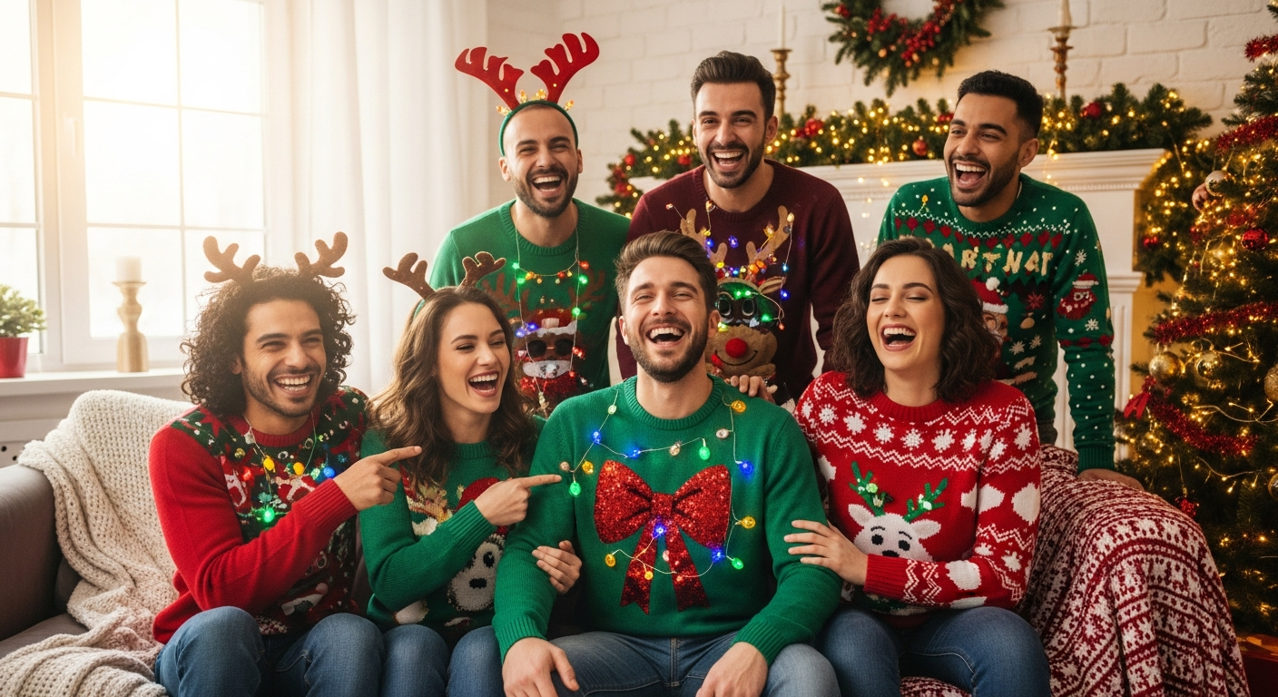 How to Host the Ultimate Ugly Christmas Sweater Party: Tipsy Elves Styling Guide 2026