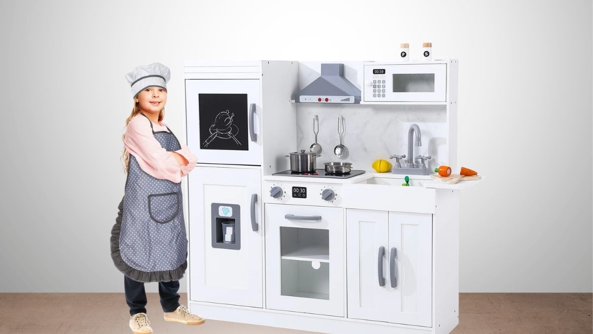 What Makes the Garvee Kids Kitchen Playset a Fun and Educational Pretend-Play Kitchen?