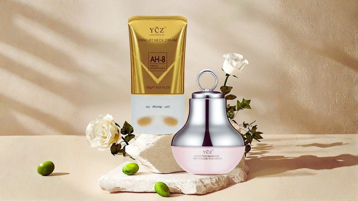 YCZ Skin Care: Targeted Neck and Eye Care with Built-In Massage Technology