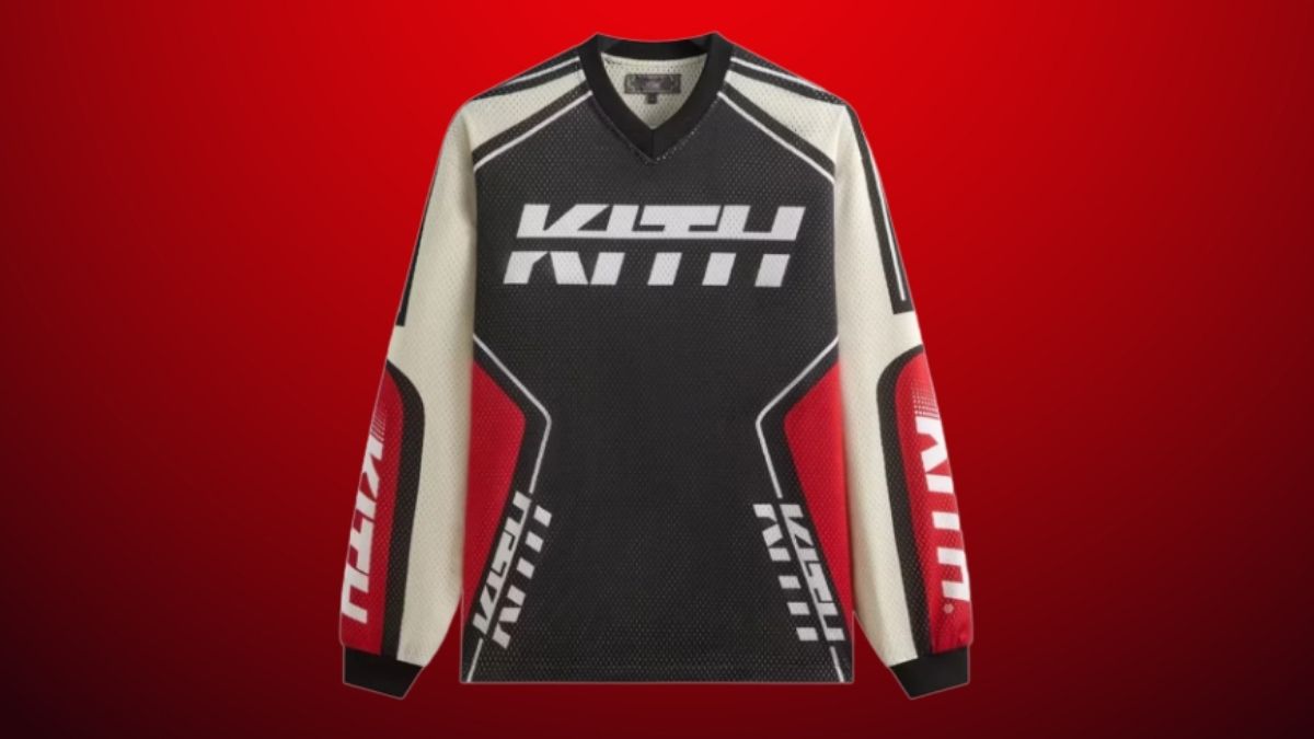 Kith Moto Mesh Long Sleeve Donovan Tee Black: Why This Moto-Inspired Jersey Defines Modern Streetwear