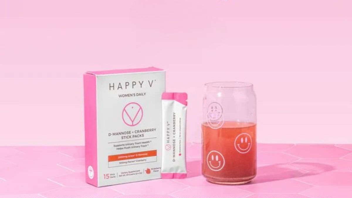Happy V D-Mannose + Cranberry Stick Packs: A Practical Option for Urinary Tract Support