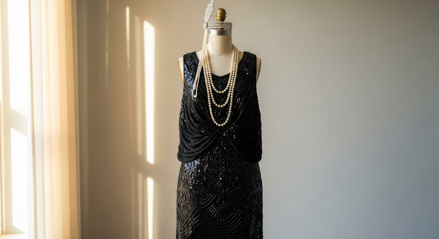 Black 1920s Sequined Flapper Dress: A Buyer’s Guide to Authentic Roaring Twenties Style