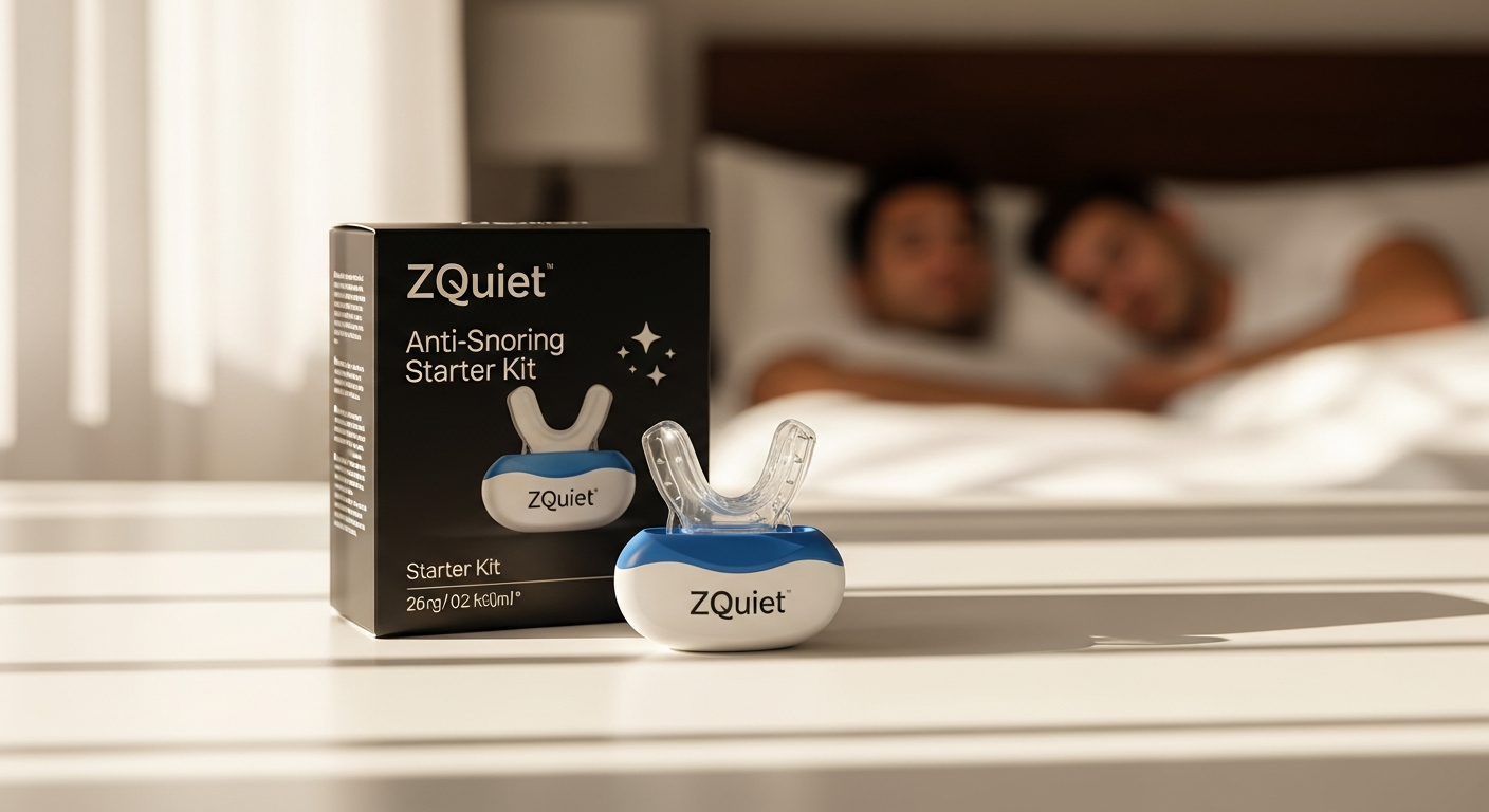 ZQuiet Anti-Snoring Mouthpiece Starter Kit for Quiet Sleep: The Complete Guide to Better Nights