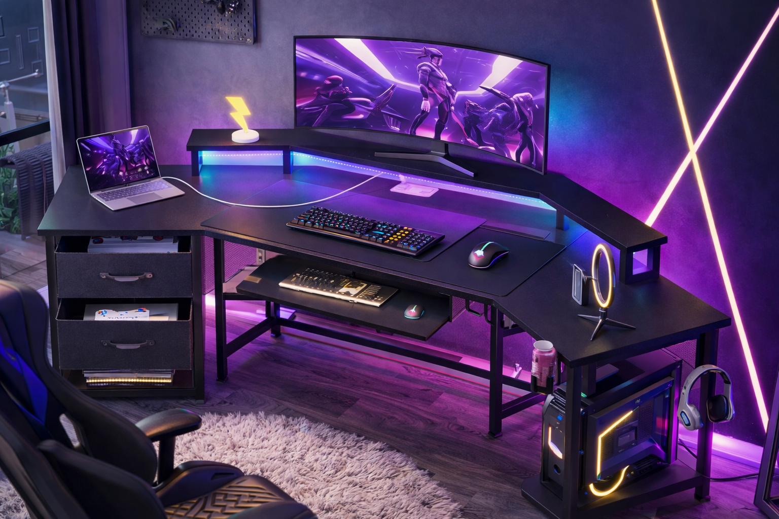 Sedeta Life Gaming Desks: How You Create a Powerful, Organized Gaming Setup at Home