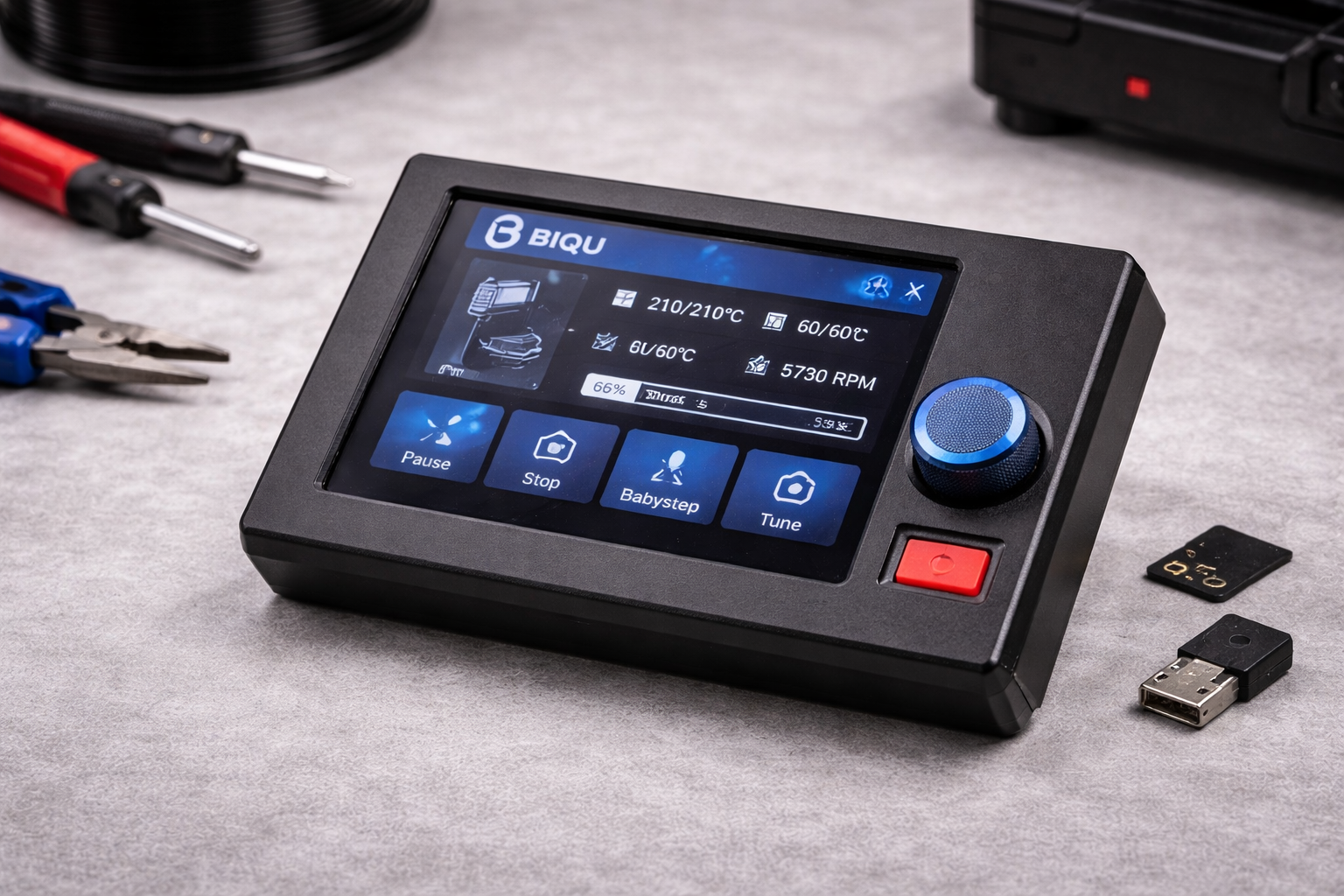 How You Upgrade Your 3D Printer Experience With a BIQU LCD Screen
