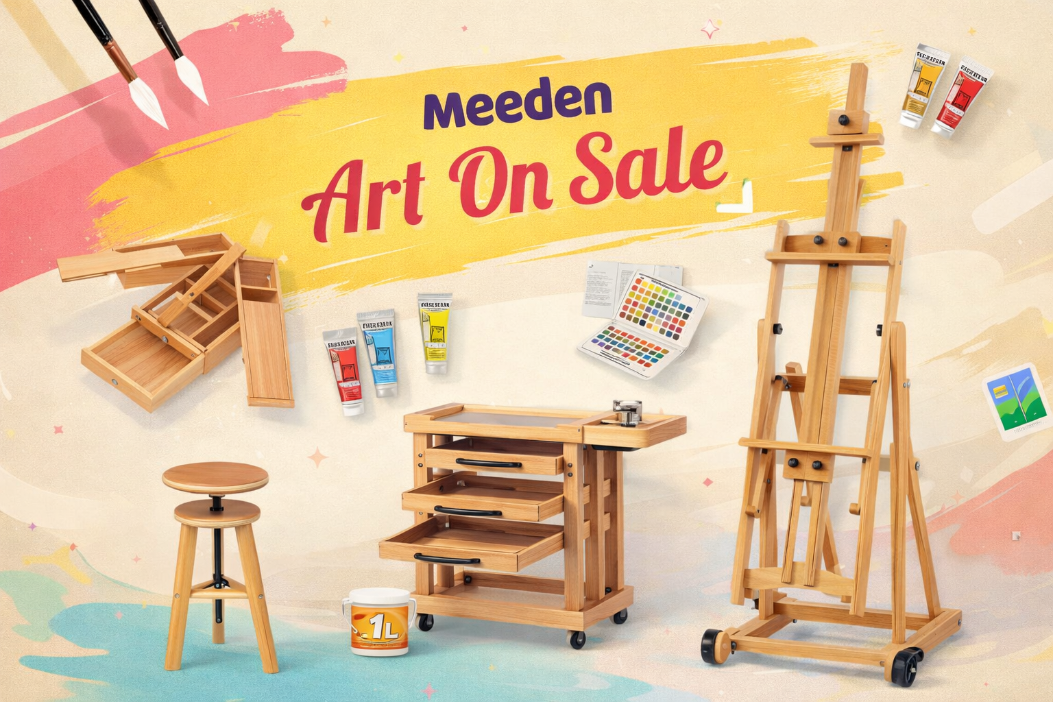 MEEDEN Art On Sale: How You Can Upgrade Your Art Studio for Less