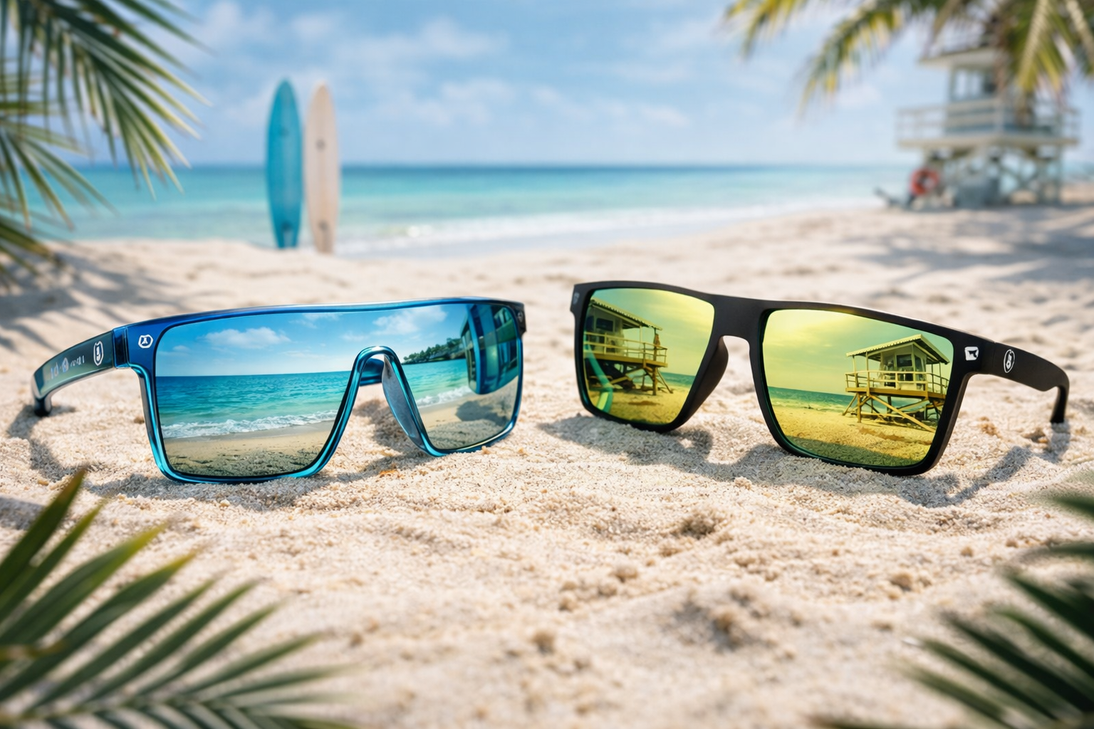 Trendy Blenders Eyewear shades with lightweight frame and bold style