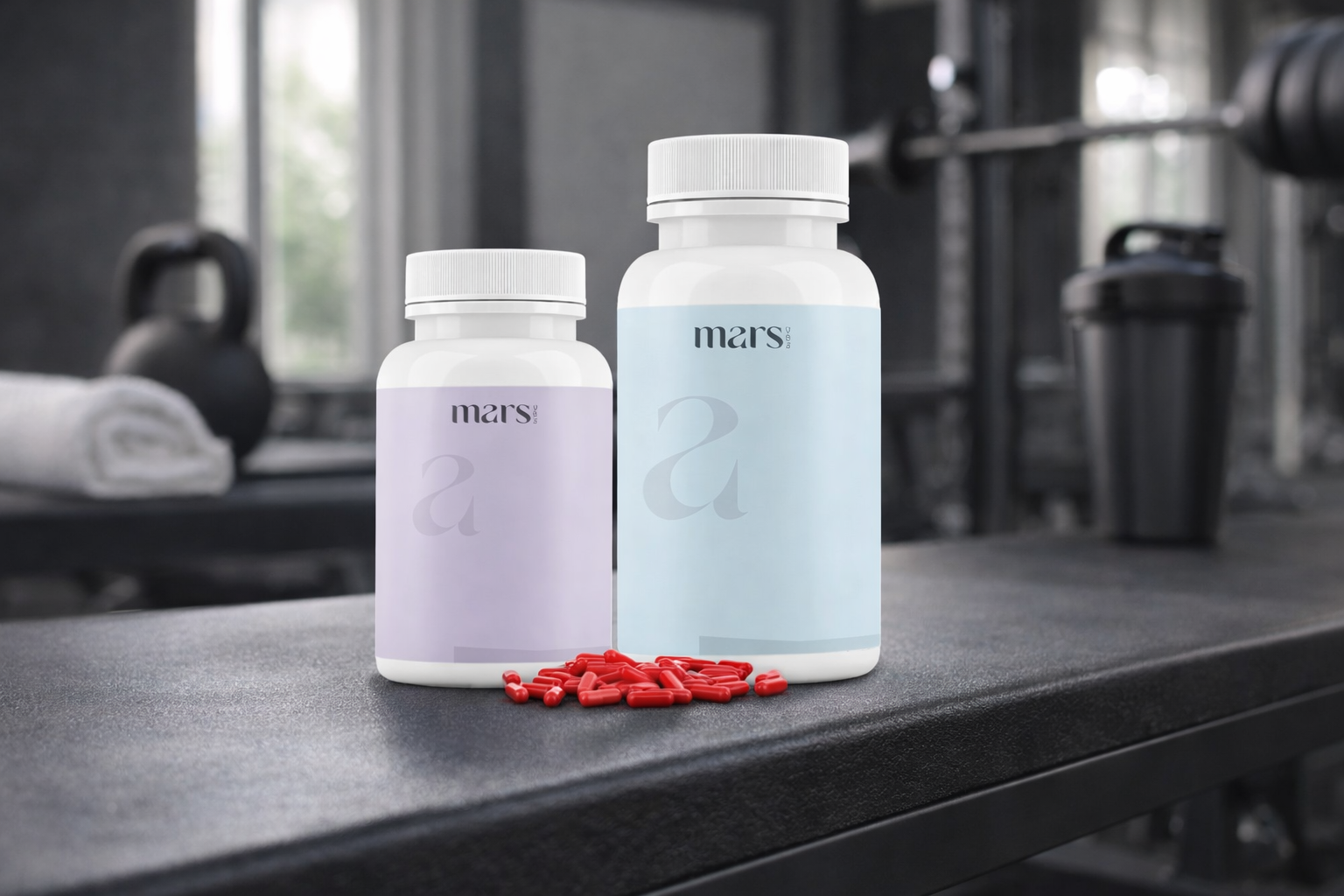 Mars GHC supplement bundles for hair growth, skin care, and men’s health support