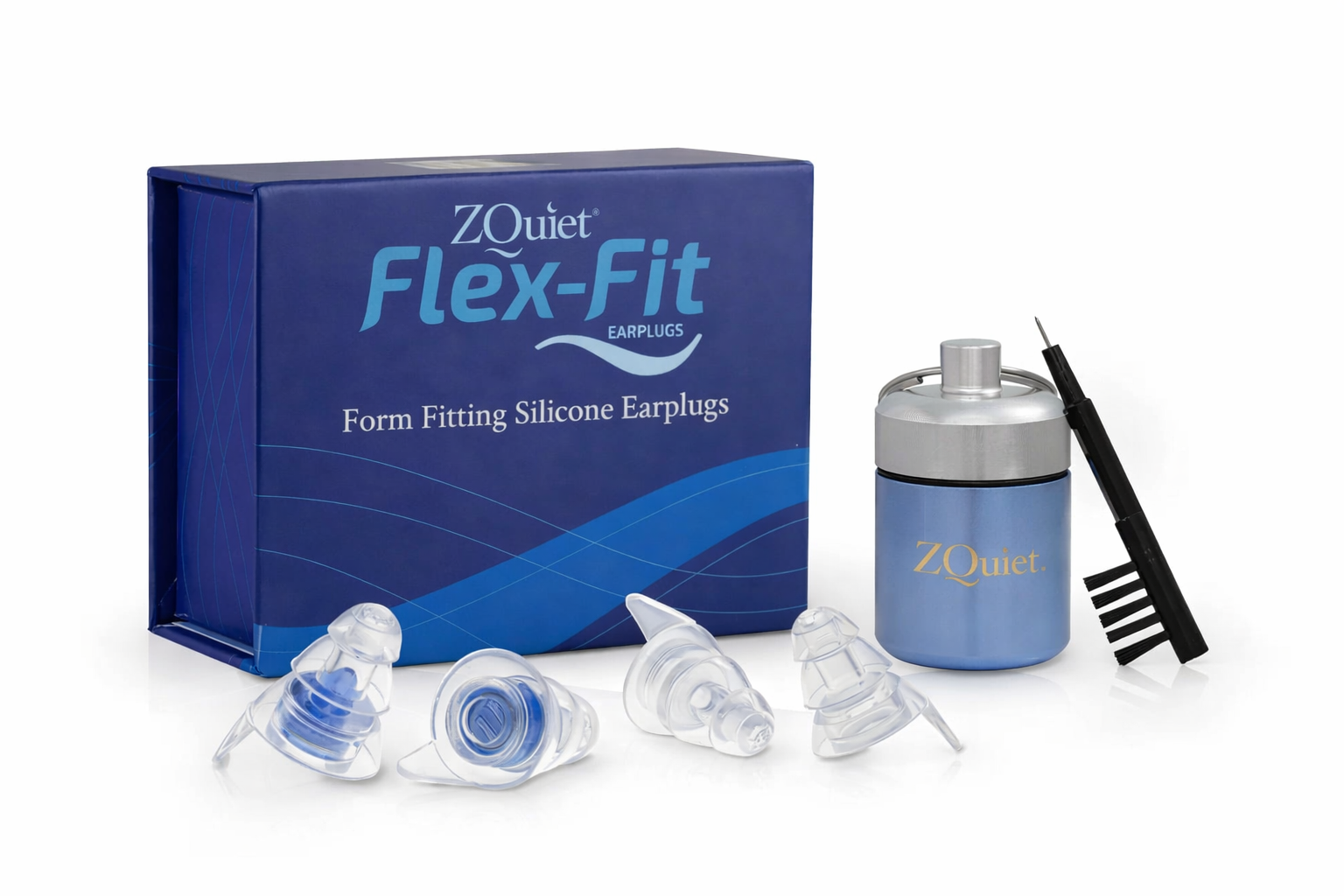 ZQuiet Flex-Fit Earplugs: Comfort-Focused Noise Reduction for Better Sleep Every Night
