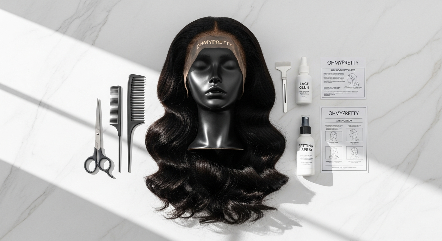 How to Transition to Glueless Wigs: Why the OhMyPretty Wear Go Body Wave Glueless Lace Wig is a Game-Changer for Beginners