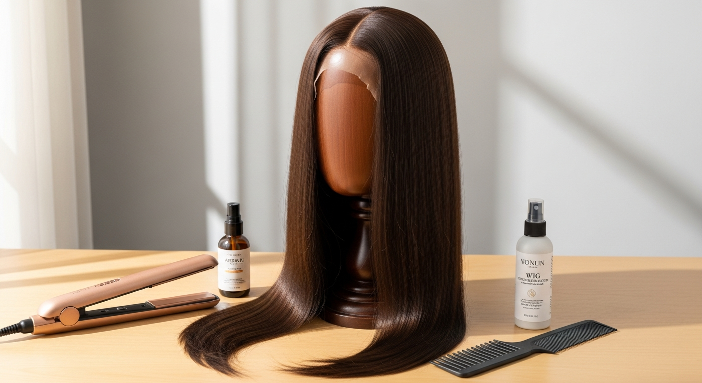 OhMyPretty Wear Go Glueless Straight Wig: The Beginner’s Guide to Effortless, Human Hair Elegance